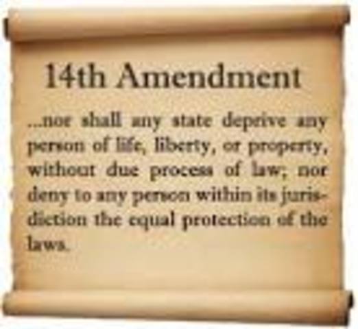 The 14th Amendment Ratified