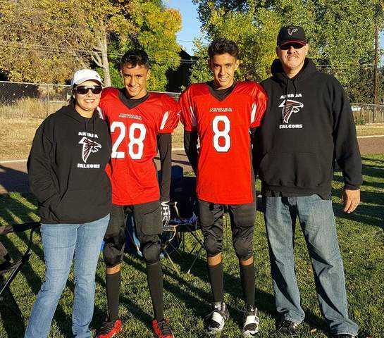 Started playing football