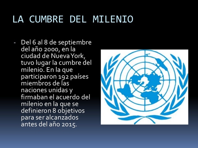 La Cumbre del milenio