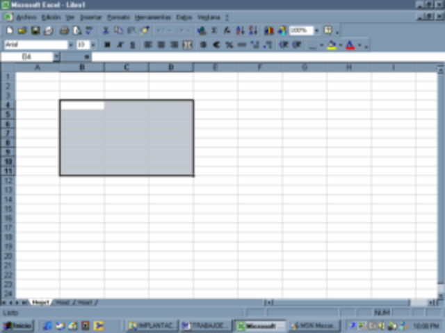 Excel versión 9