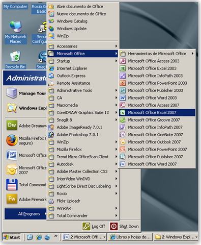 Excel entra en Office