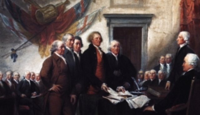 The Signing of the Declaration of Independence