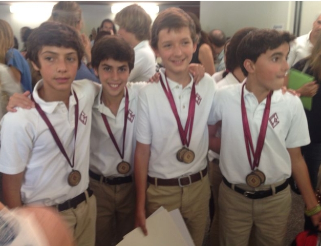 Mi primer Medalla del Colegio