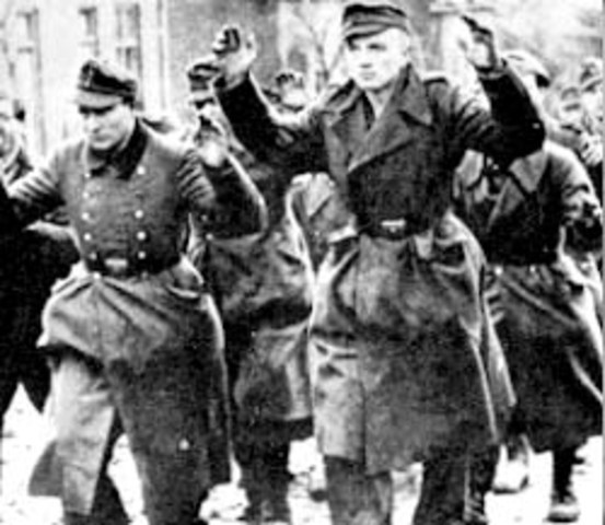 Alemania se rinde a los aliados