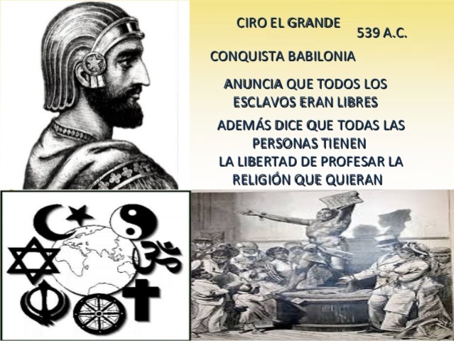 Ciro el Grande conquista Babilonia