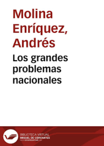 El texto de Grandes Problemas Nacionales