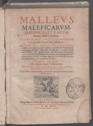 Publicación del Malleus Malificarum