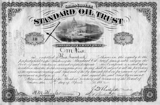 The Organization of Standard Oil Trust