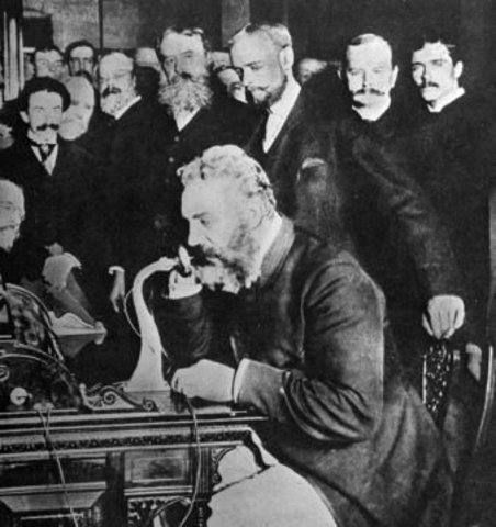 The First Call Was Made From Alexander Graham Bell To His Assistant Saying "Mr Watson Can You Come Here