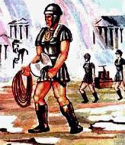 The First Fire Brigade in Rome is Formed