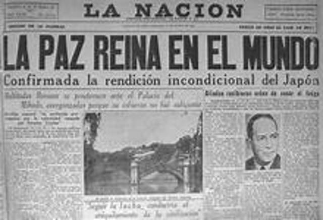 Fin de la 2da guerra mundial