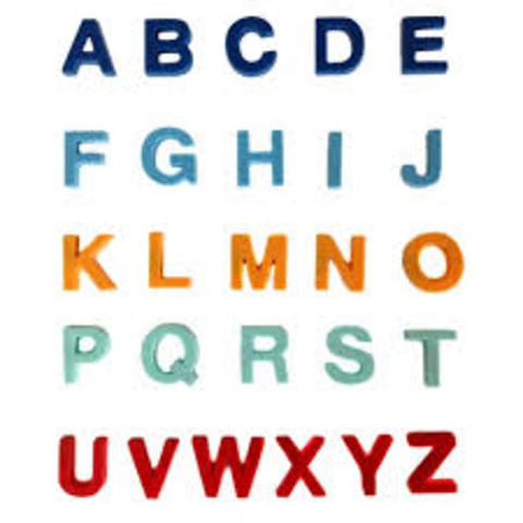 Learning the Alphabet
