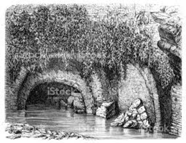 Sistema de drenaje romano