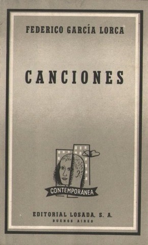 Publicación de su libro "Canciones"