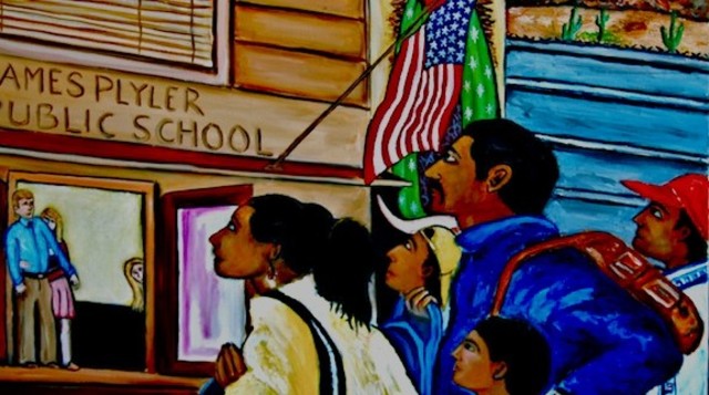 1982 - In the case of Plyler v. Doe, the U.S. Supreme Court rules in a 5-4 decision that Texas law denying access to public education for undocumented school-age children violates the Equal Protection Clause of the 14th Amendment.