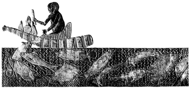 Peces eléctricos Antiguo Egipto 2750 AC