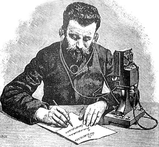 The invention of the telephone