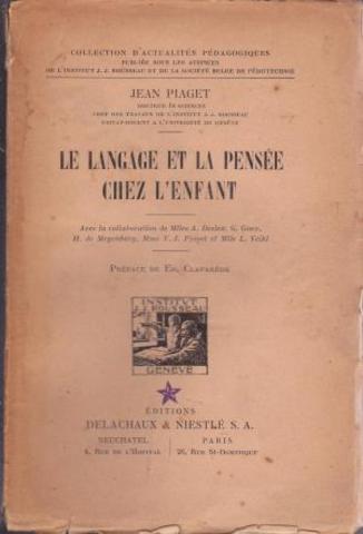 Suíça - Jean Piaget publica seu primeiro livro: ''A Linguagem e o Pensamento da Criança."