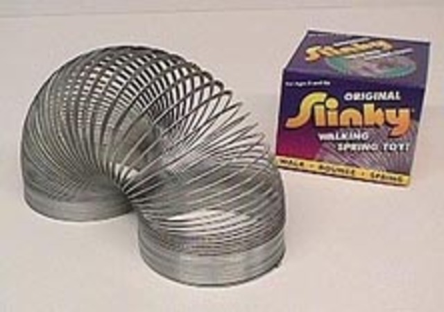 The slinky was invented