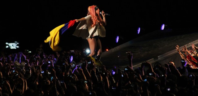 When I met Lady Gaga.