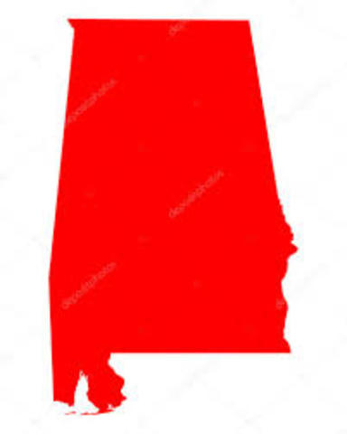 Alabama becomes the first state.