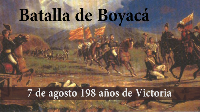 BATALLA DE BOYACA