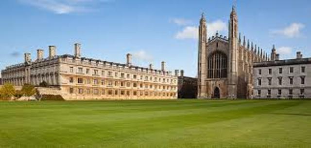 Universidad de cambridge  (1208 d.C)