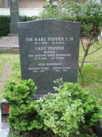 Muerte de Karl Popper