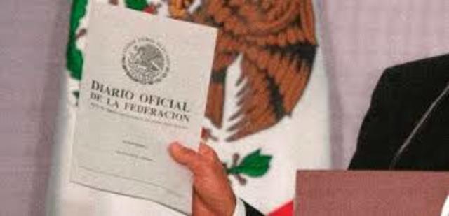 Diario oficial de la federación.