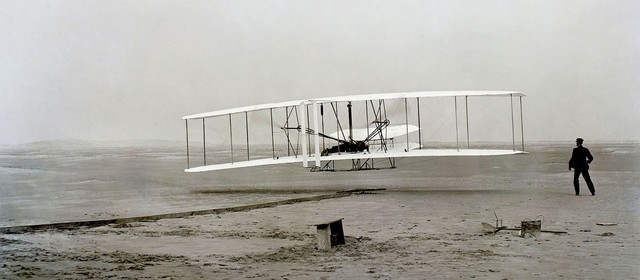 The first Airplane is invented
