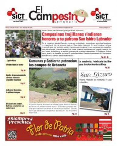 Periódio Semana El campesino