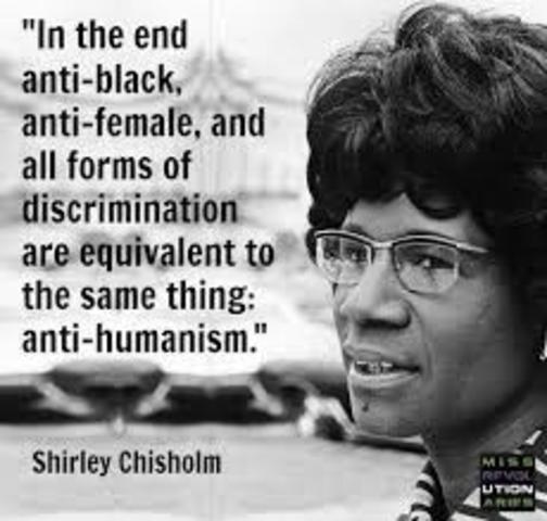 Shirley Anita St. Hill Chisholm