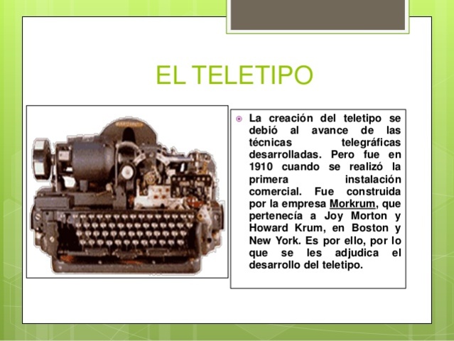El teletipo
