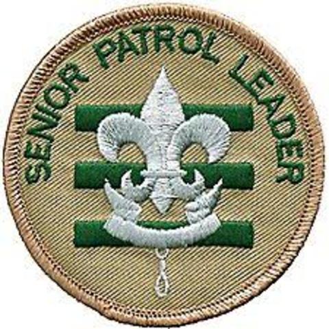 Becoming the Senior Patrol Leader of my troop
