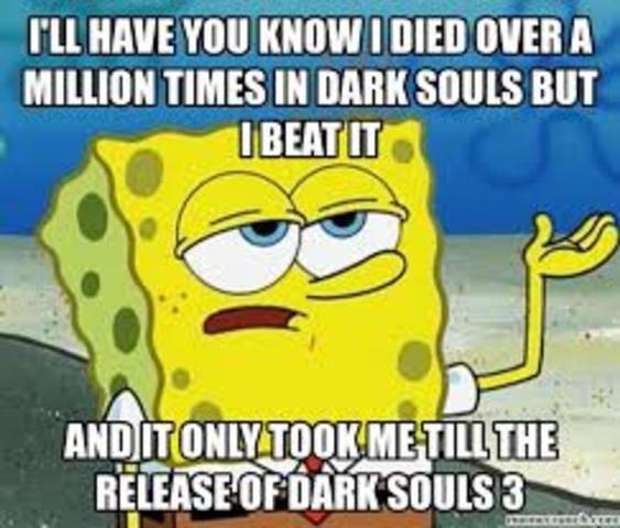 played dark souls 1st time