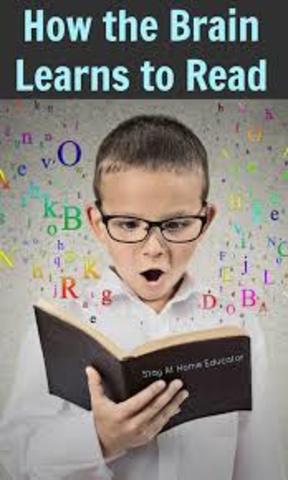 Kindergarden Learning How to read