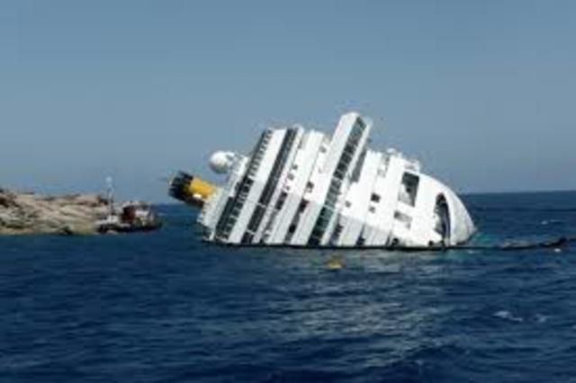 Luxury Cruise Ship Runs Aground In Italy