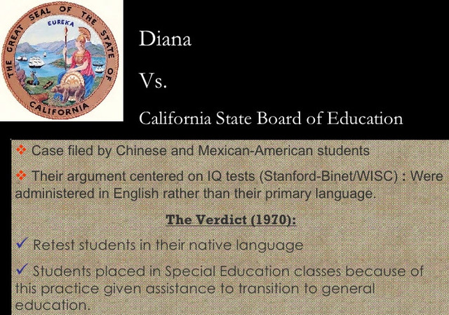 Diana V. California State Board