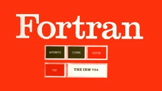 Nace el lenguaje fortran