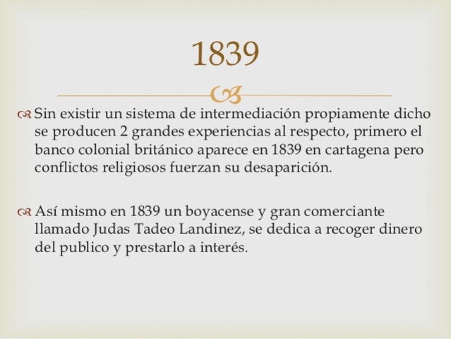 Primera compañía de "Giro y Descuento"