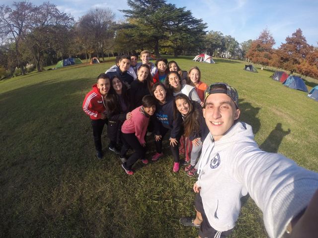 1er campamento en JAUREGUI