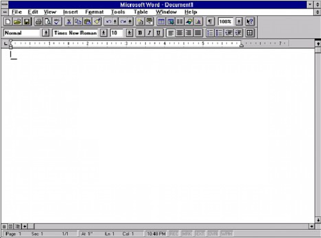 Microsoft Word 6.0