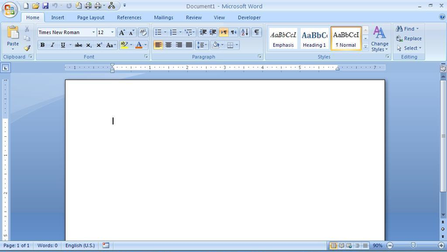 Microsoft Word 2007
