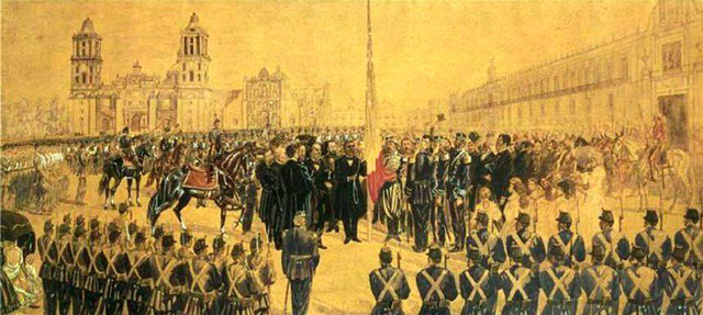 1867  Se instaura nuevamente la República, el nuevo Estado mexicano