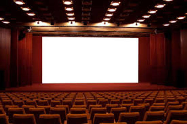 Going to the movies every weekend