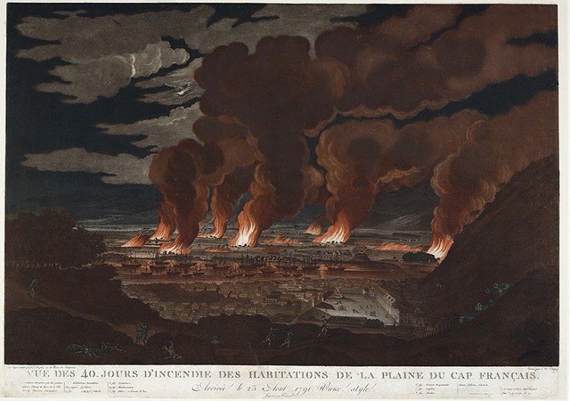 The Burning of Cap François