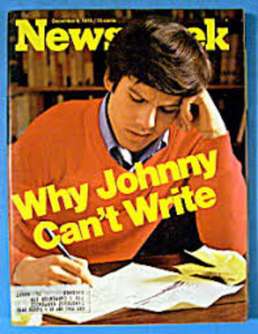 Why Johnny Can't Write