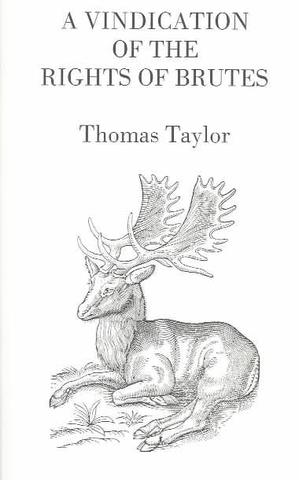 Vindicatión of the Rights of Brutes