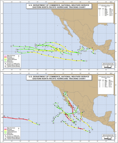 TEMPORADA DE HURACANES EN EL PACIFICO