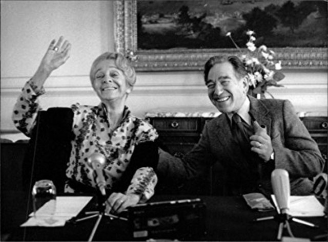 Rita Levi-Montalcini y Stanley Cohen